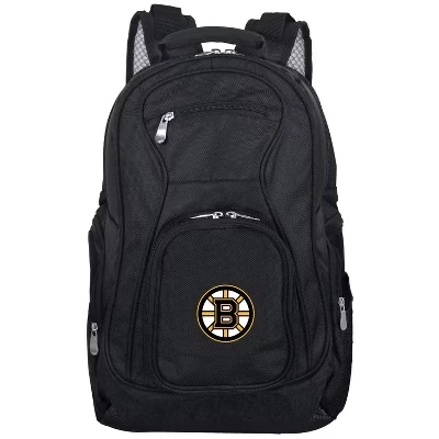 Mojo Premium Laptop Backpack - Black boston bruins
