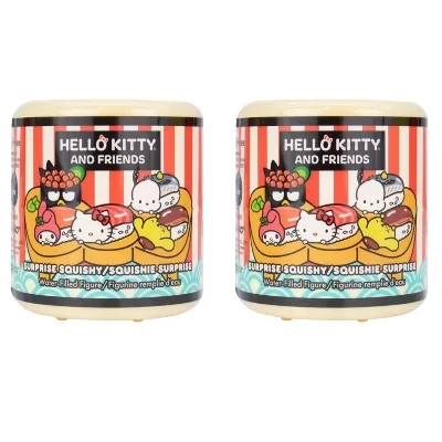 Игрушка-сюрприз Hamee Sanrio Squishy серия 4 (суши), 2 шт