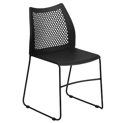 Набор из 4 стульев Flash Furniture HERCULES, черные