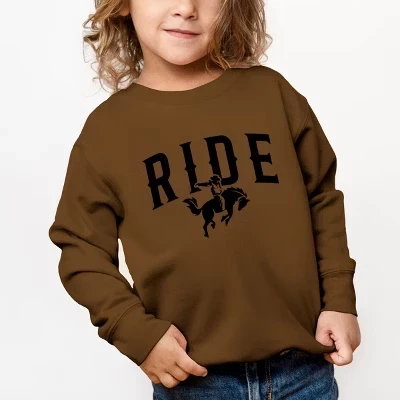 Детская толстовка The Juniper Shop Ride Cowboy, верблюжевый