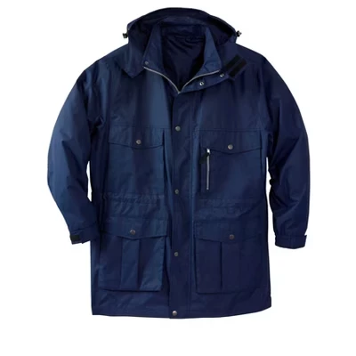 Мужская парка Boulder Creek для экспедиций, синяя