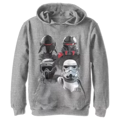 Худи для мальчиков Star Wars «Отряд Вейдера», серый
