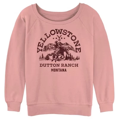 Junior's  Dutton Ranch Montana Outlines Sweatshirt