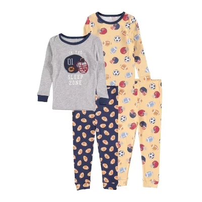 Детская пижама Baby Gear Cutie Pie, спортивный узор