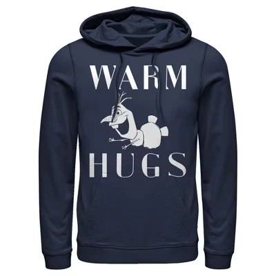 Мужское худи Frozen 2 Olaf Warm Hugs, синее