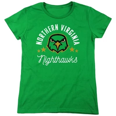 Женская футболка NCAA Virginia Nighthawks, зеленая