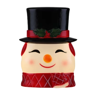Верхушка для елки Mr Christmas светящаяся 12″ снеговик