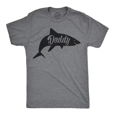 Мужская футболка Daddy Shark, милая, забавная, семейная, крутая, лучшая футболка для отдыха с папой для парней - Crazy Dog, мужская футболка, подарок для папы