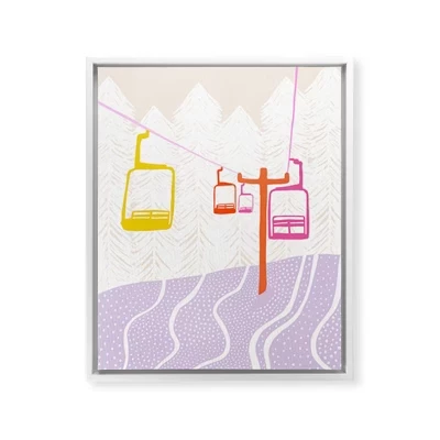 Картина на холсте Society6 SunshineCanteen, белая