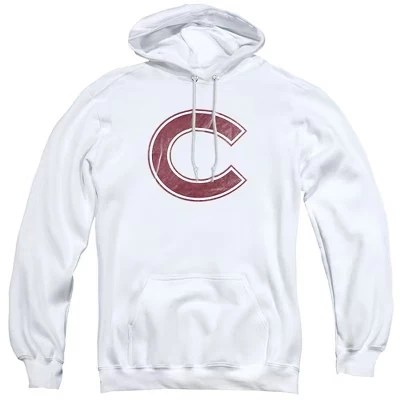 Мужское худи Colgate University, белое