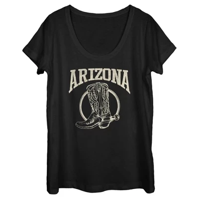 Женская футболка Lost Gods Arizona с принтом, черная