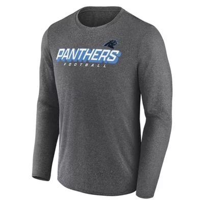 Мужская спортивная футболка Carolina Panthers с длинным рукавом