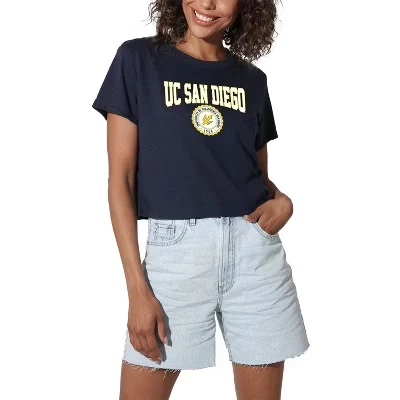 Женский кроп-топ NCAA UC San Diego, синий