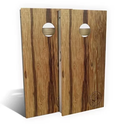 Набор досок Marblewood Cornhole | Включает в себя (2) доски, (8) Сумки и дополнительные аксессуары, а также чехол для переноски