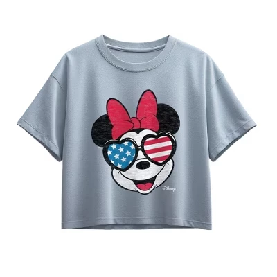 Футболка для девочек Disney Minnie, синяя