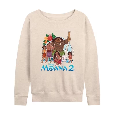 Женский лонгслив Moana с принтом, бежевый