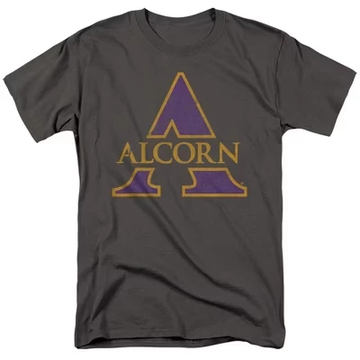 Мужская официальная футболка Alcorn State University с надписью 