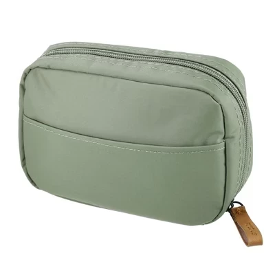 Косметичка Unique Bargains, 17,5×6 см, зеленая