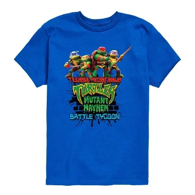 Детская футболка Teenage Mutant Ninja Turtles, синяя