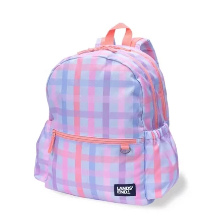 coral blush plaid