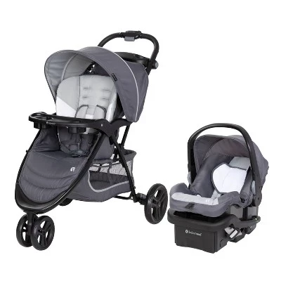 Детская система Baby Trend EZ Ride с автокреслом, серая