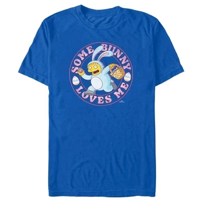 Men's  Easter Ralph Some Bunny Loves Me T-Shirt