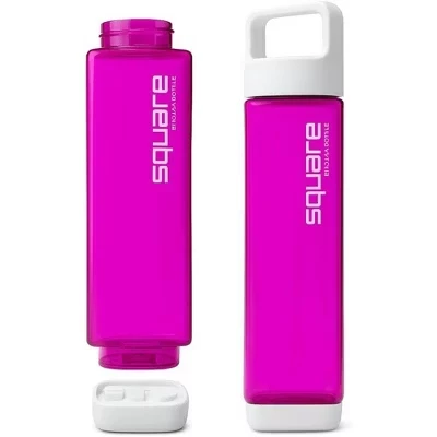 Многоразовая бутылка для воды Clean Bottle, розовая