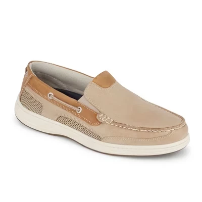 Мужские топсайдеры Dockers Tiller кожаные, тауп