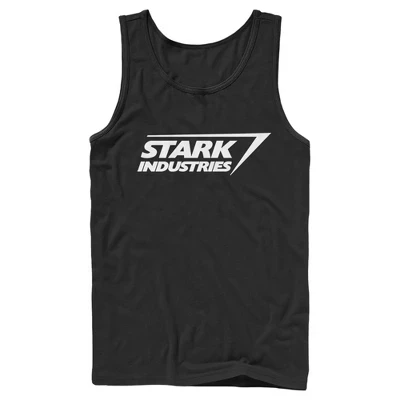 Мужская майка Marvel Stark Industries Iron Man, черная