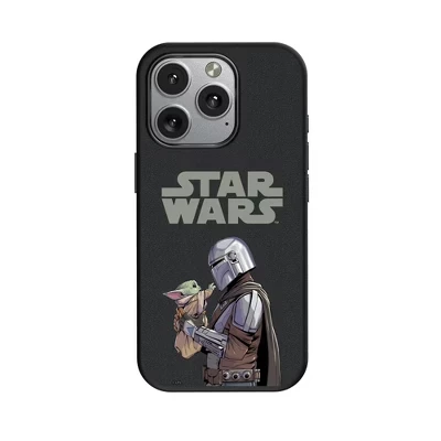 Чехол для мобильного телефона Star Wars Mandalorian Color Block, совместимый с MagSafe, для Apple iPhone grogu и din djarin