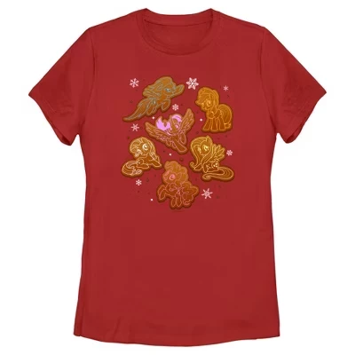 Женская футболка My Little Pony Gingerbread, красная