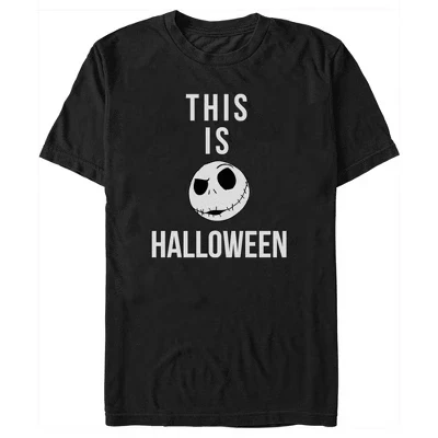 Мужская футболка Jack This is Halloween черного цвета