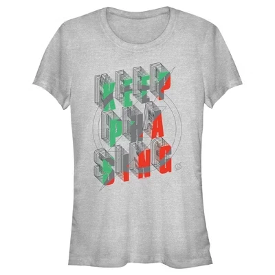 Женская футболка Juniors Womens The Flash 3D Keep Phasing athletic heather