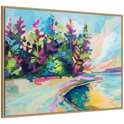 Сильви Сатердей в округе Дор , холст в рамке , автор Рэйчел Кристопулос.