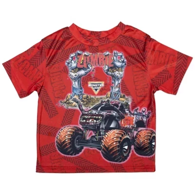 Футболка с изображением грузовика-мегалодона El Toro Loco