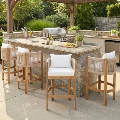 Барные стулья Christopher Knight Home Arlen, разноцветные