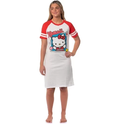 Женская ночная рубашка Bioworld Sanrio, разноцветная