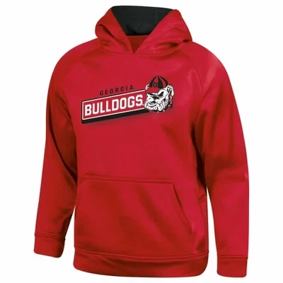 Худи для мальчиков NCAA Georgia Bulldogs, серое