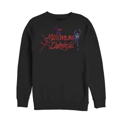 Мужская толстовка Maximum Carnage Trio черного цвета