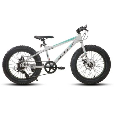 Детский горный велосипед Hiland 20″/24″/26″, 7 скор., дисковые, белый