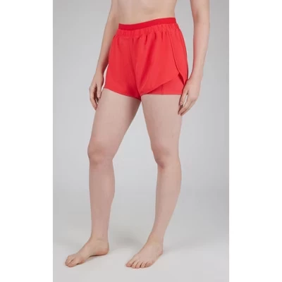 Женский легкий костюм 2 в 1 Olympus Running Short hibiscus