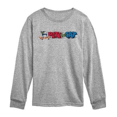 Футболка со скейтбордом Ptc с длинным рукавом и графическим рисунком athletic heather