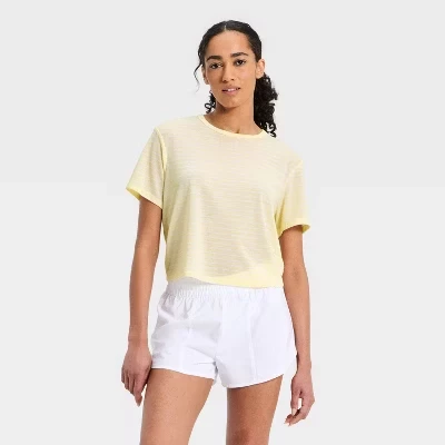 Женская футболка свободного кроя Beyond Ease с коротким рукавом - ™ yellow