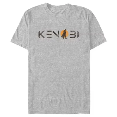 Мужская : Футболка с винтажным силуэтом Obi-Wan Kenobi Kenobi Sunset athletic heather