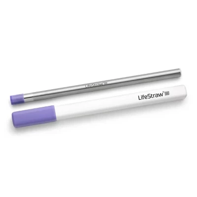 Фильтрующая трубка LifeStraw Sip, нерж. сталь, фиолетовая