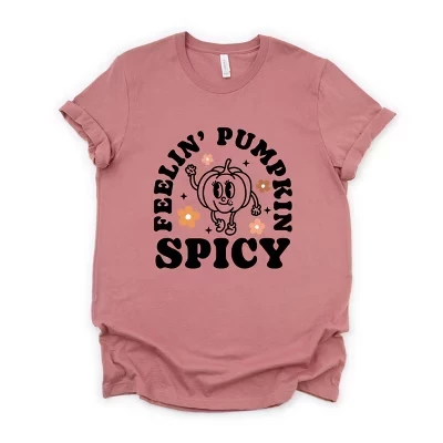 Женская футболка Simply Sage Market Spicy Pumpkin, лиловая