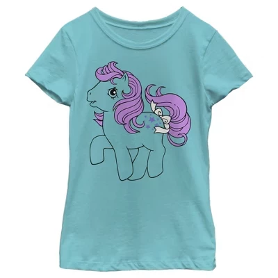Футболка для девочек My Little Pony Blue Belle, синяя