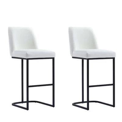 Барные стулья Manhattan Comfort Serena, 2 шт., белые