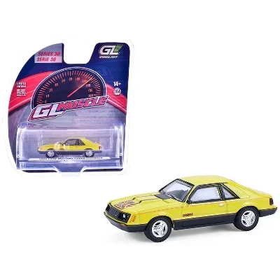 1979 Ford Mustang Cobra Fastback Ярко-желтого цвета с хорошей графикой Cobra 