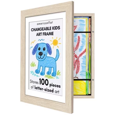 Детская рамка Americanflat 10×12,5″, светлое дерево